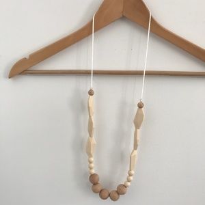 Wood Teething Necklace